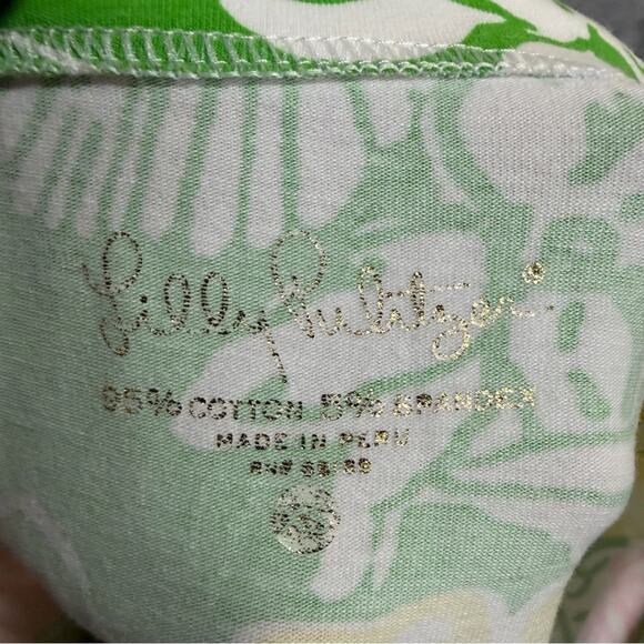 Lilly Pulitzer Julie Top in Hibiscus Stroll Size XS - Picture 6 of 8